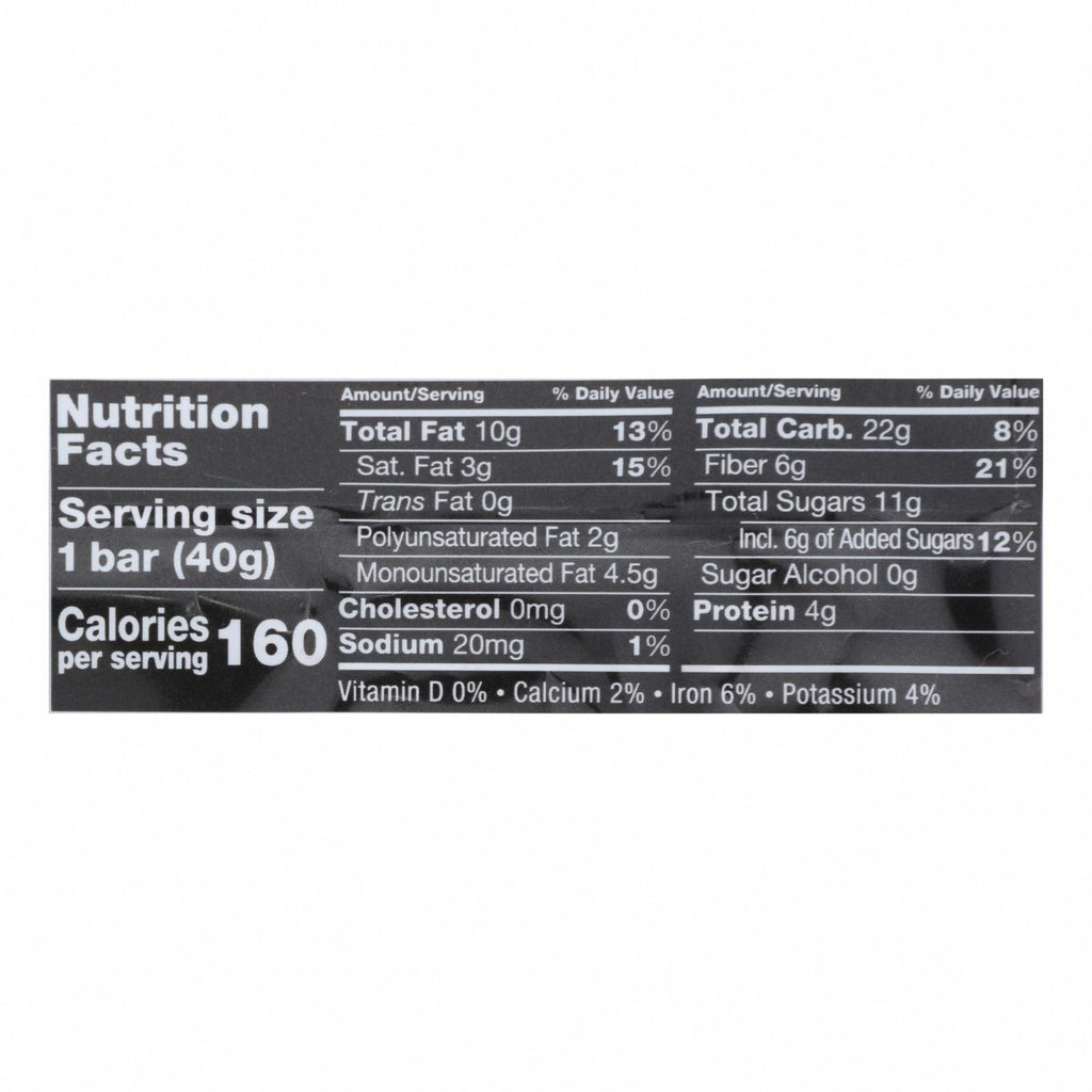 Kind - Bar Dark Chocolate Cherry Cashew - Case of 12 - 1.4 ounces - Nutrition Facts