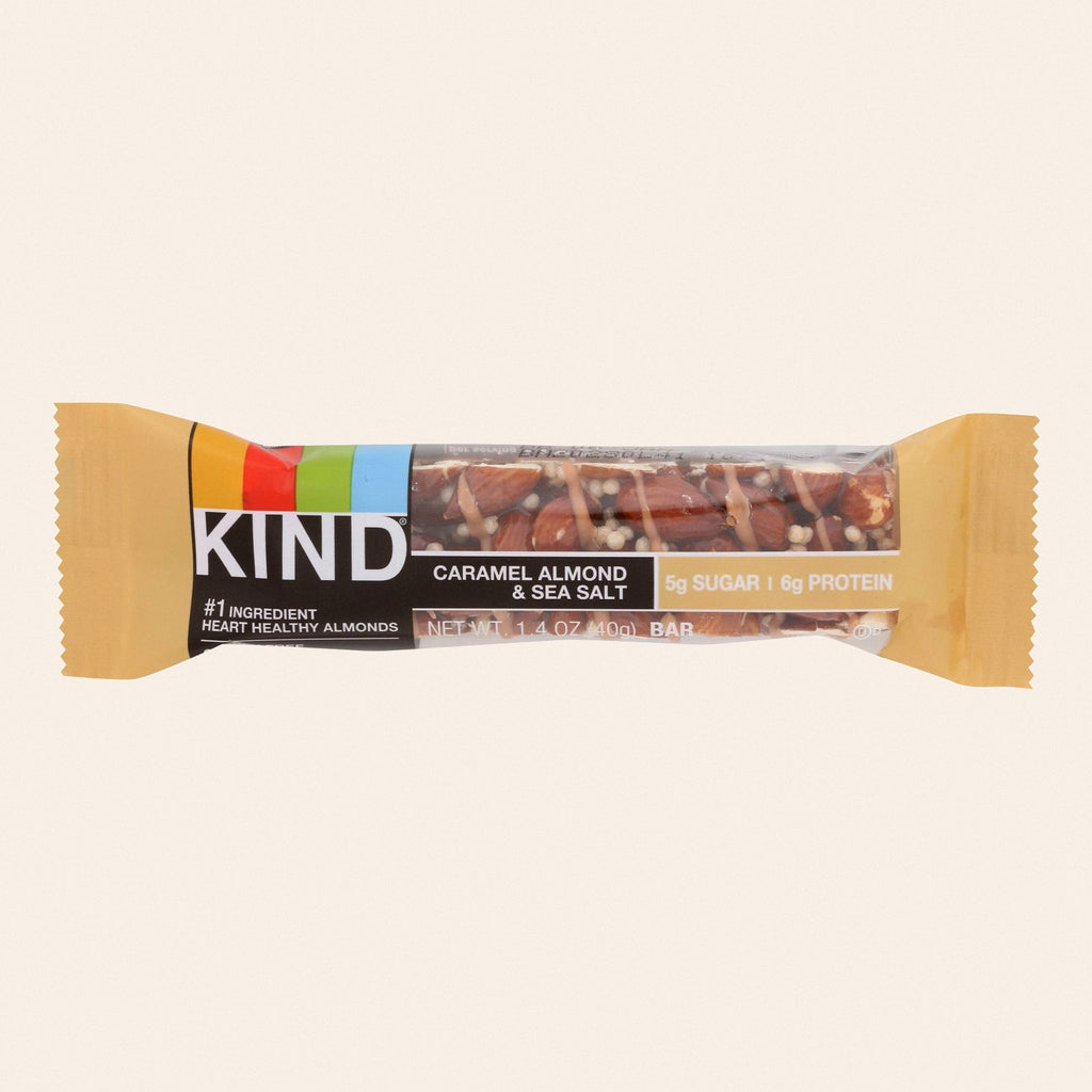 Kind - Bar Caramel Almond Sea Salt - Case of 12-1.4 OZ - Front