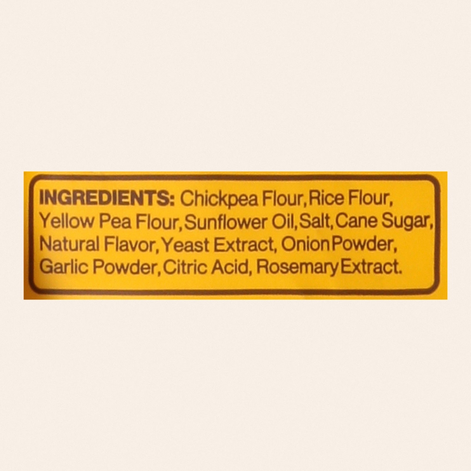Hippeas - Chickpea Puff White Cheddar - Case of 6-1.5 Ounces - Back