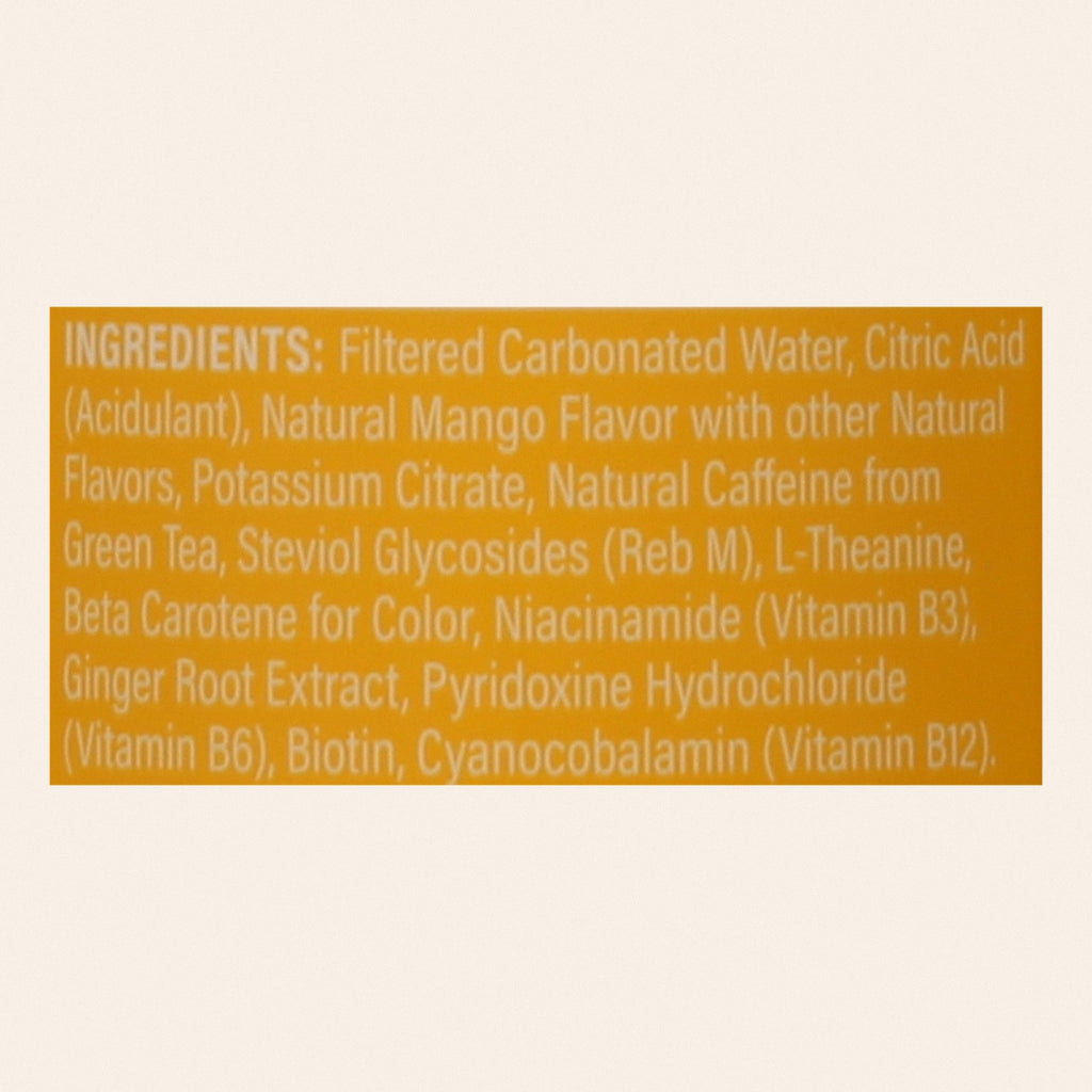 Gorgie - Spark Energy Mango Tango - CS of 12-12 FZ - Back