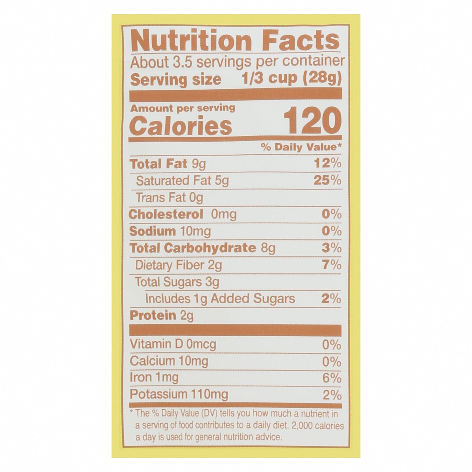 Rind Snacks - Snack Mix Pina Colada - Case of 6-3.5 OZ - Nutrition Facts