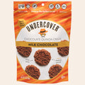 Undercover Chocolate - Mini Crisps Milk Chocolate - CS of 12-3 OZ - Front