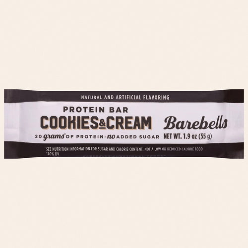 Barebells - Protein Bar Cookies & Cream - CS of 12-1.94 OZ - Front