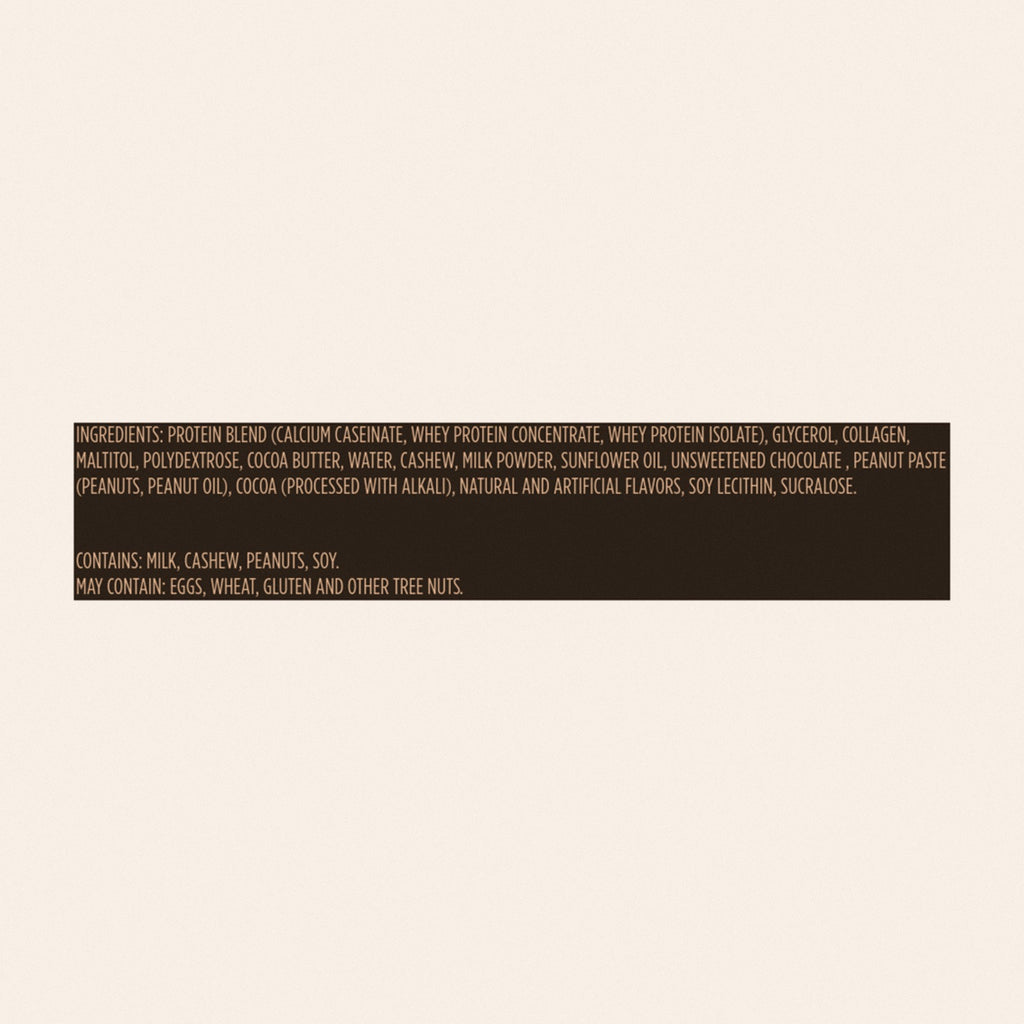 Barebells - Protein Bar Caramel Cashew - CS of 12-1.94 OZ - Back