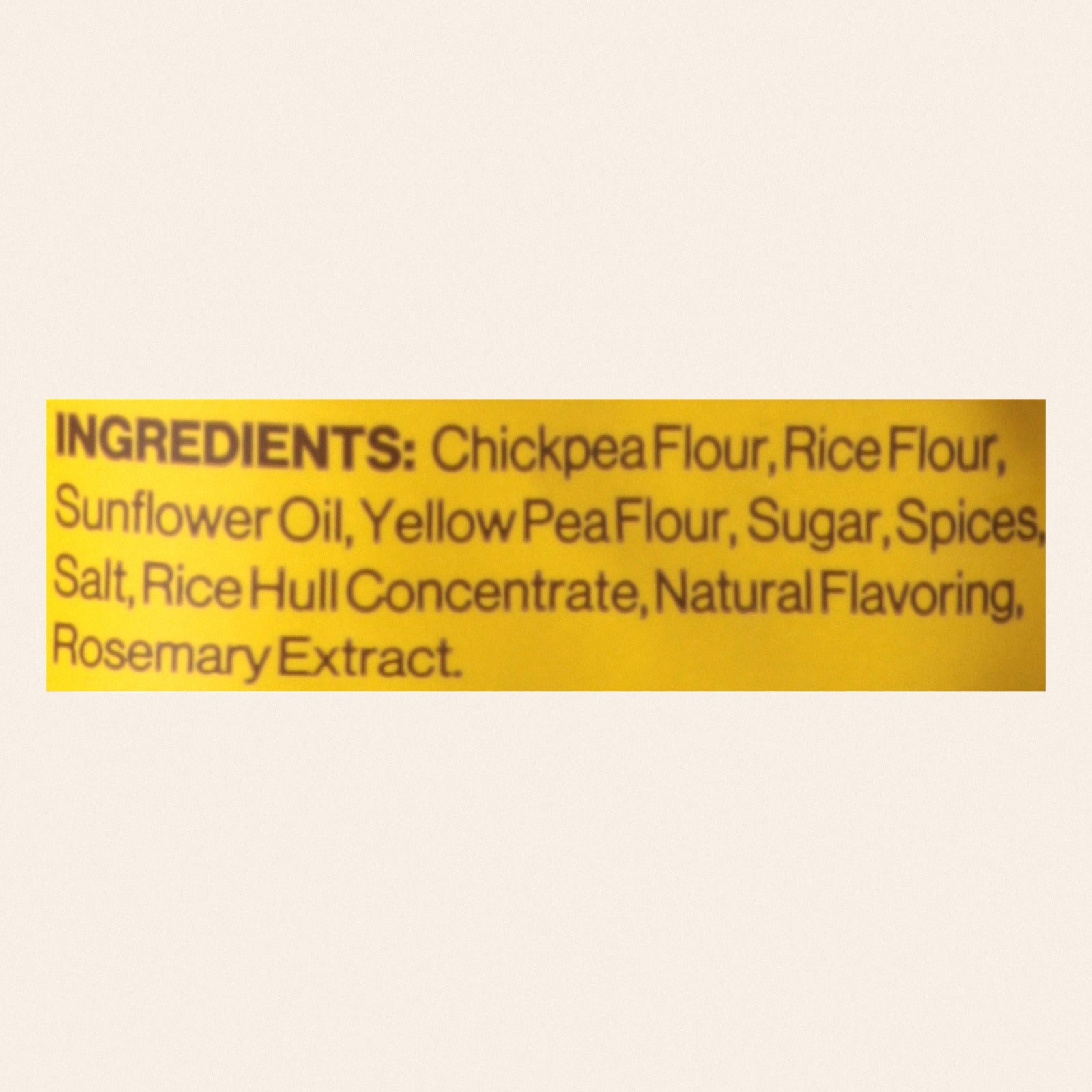 Hippeas - Chkpea Puff Churro - CS of 12-3.75 OZ - Back