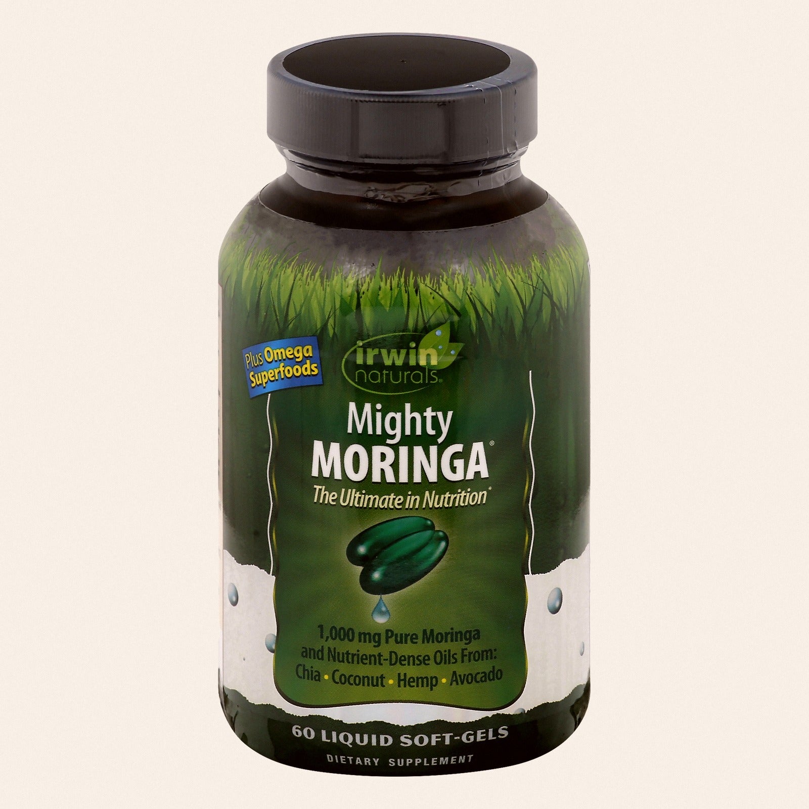 Irwin Naturals - Mighty Moringa - EA of 1-60 SGEL - Front