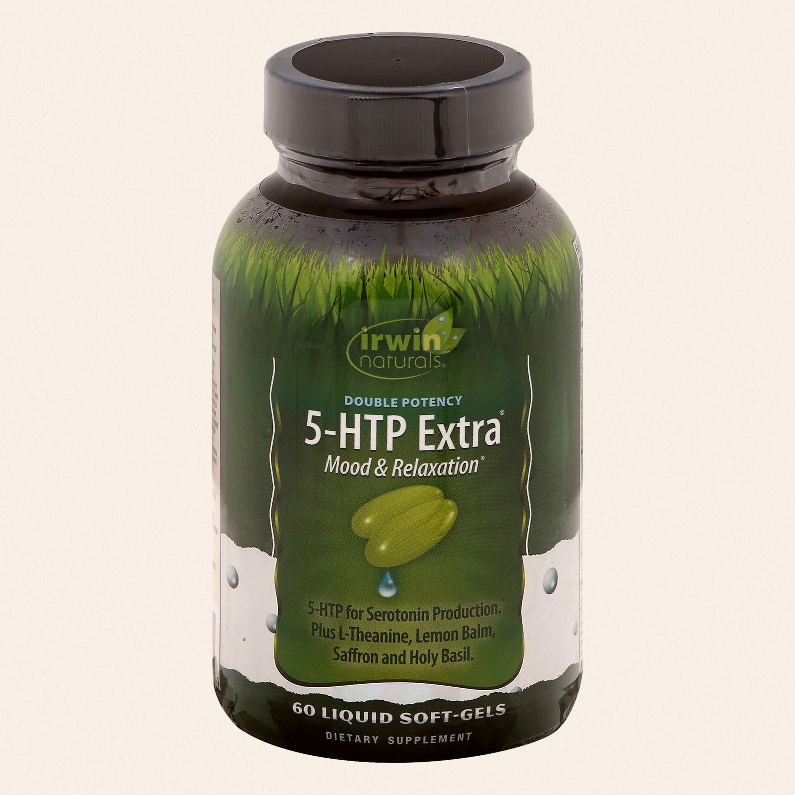 Irwin Naturals - 5-HTP Extra Double Potency - EA of 1-60 Softgel - Front